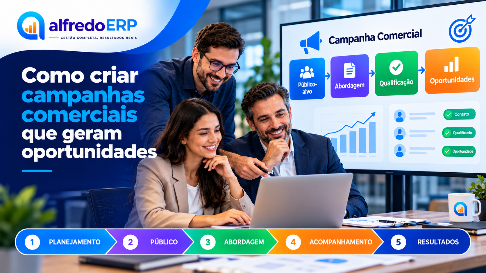 Como criar campanhas comerciais que geram oportunidades
