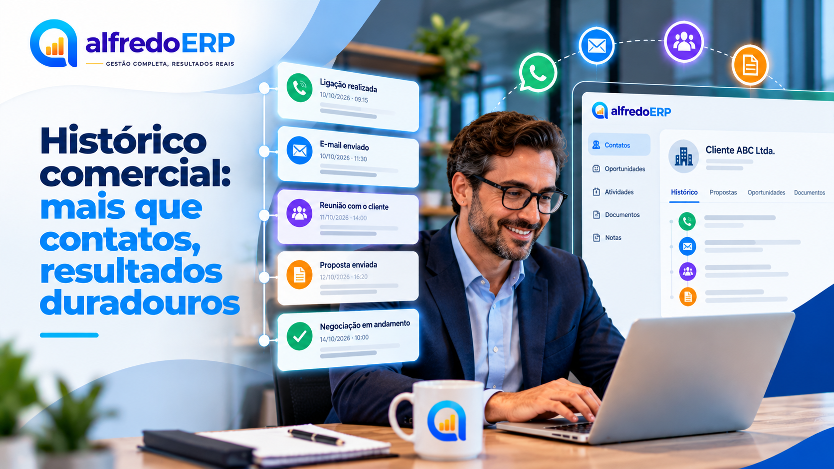 Histórico comercial: por que registrar contatos, propostas e negociações?